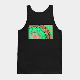 Mandala print, pastel colors Tank Top